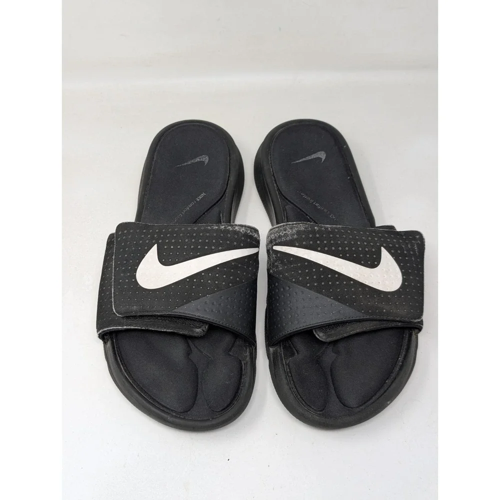 Nike Ultra Comfort Slide Sandal Flip Flop Slipper Men's Black Size 11 882687-003